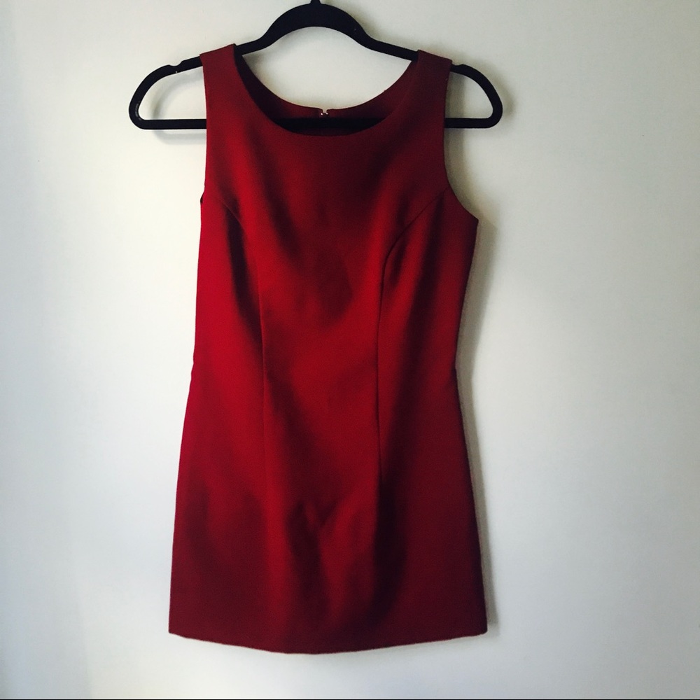 COPY - Red a-line dress